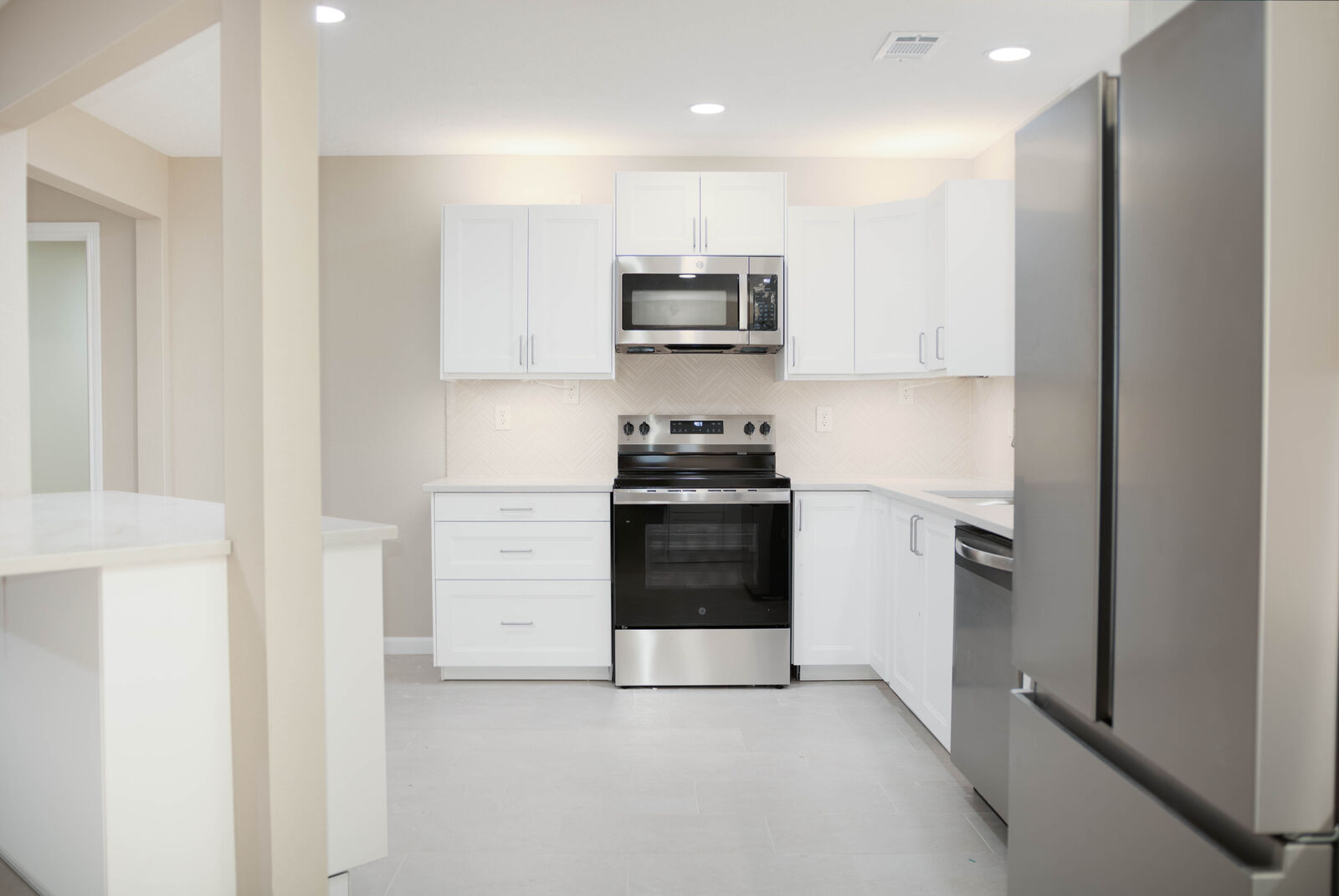 Kitchen after